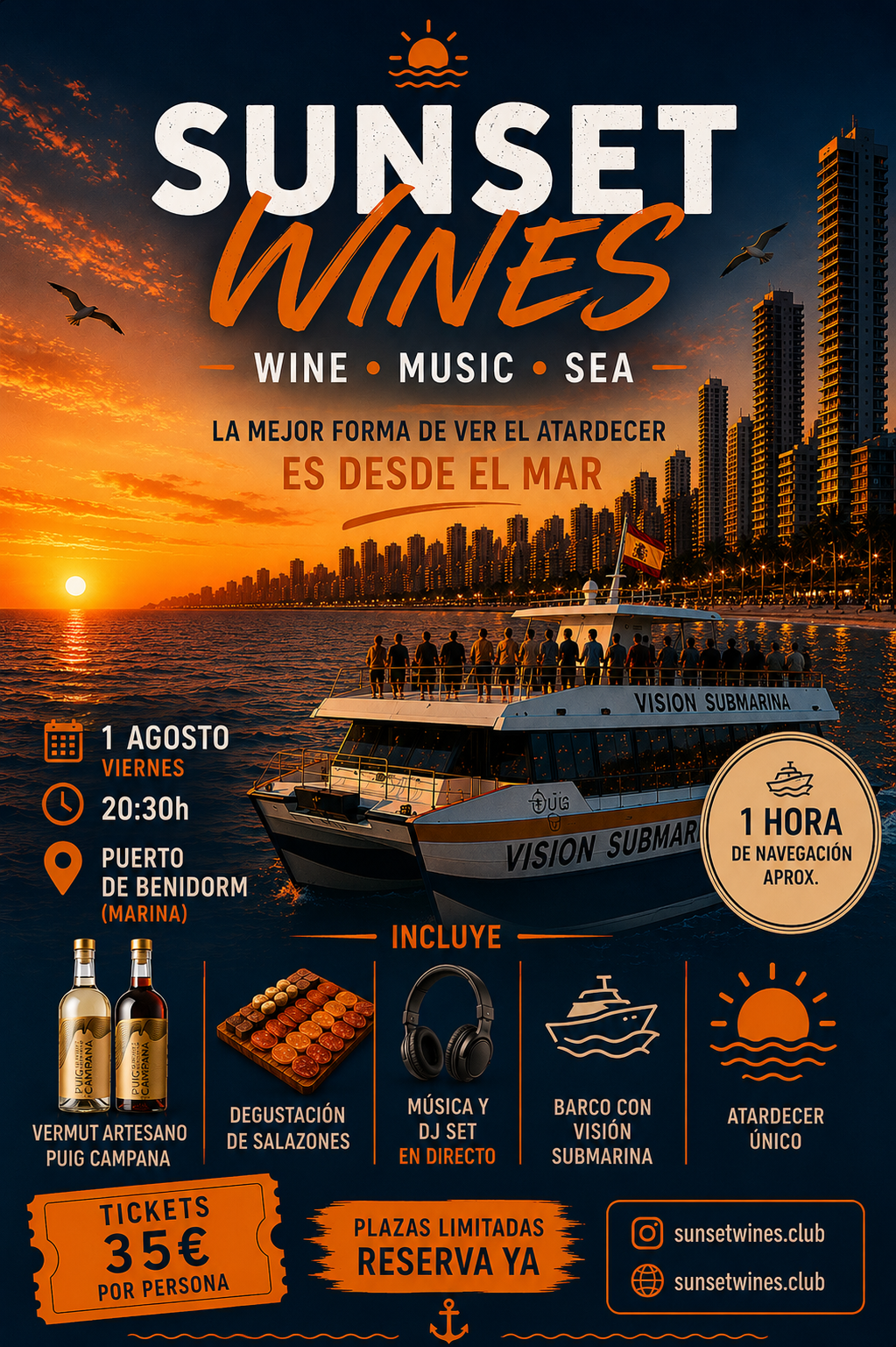 Sunset Wines 01 Agosto